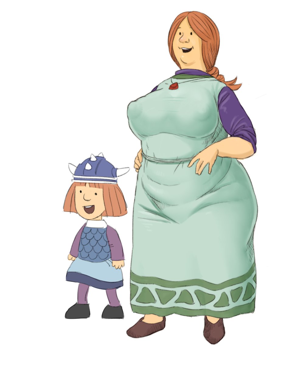 母の日か……  そういえばビッケのママンって結構いい体型してんですよね。 