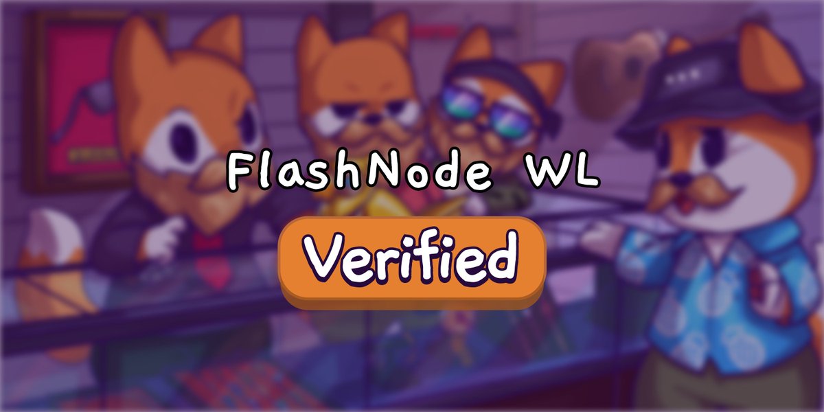 FamousFortuna's tweet image. FlashNode Token (famousfoxes.com/tokenmarket/4G…) has been verified on our Famous Token Market, a safe and secure way to p2p trade tokens! 
@FlashNode_sol

@FamousFoxFed #FamousFoxes $SOL #SolanaNFTs #Whitelist