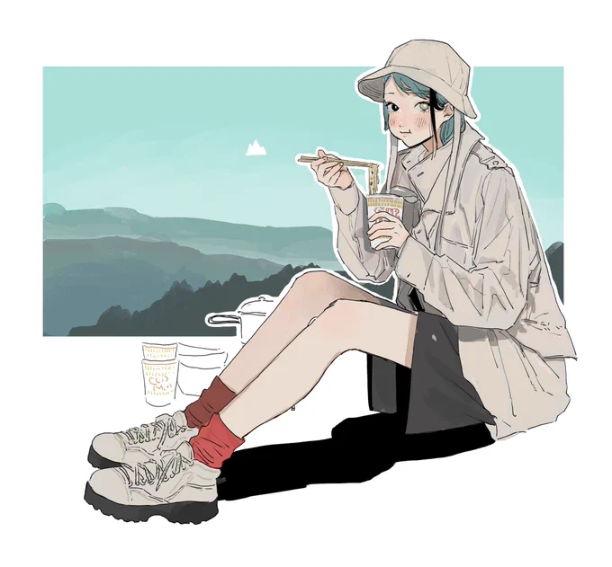 ⛰🍜

※女体化 