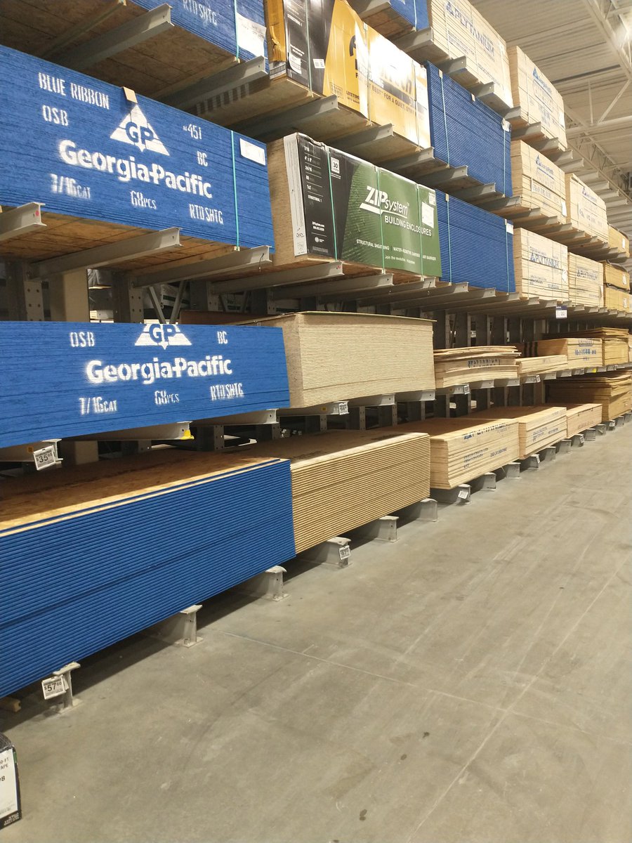 Early morning pack down and top stock organizing for the big week ahead of us.  Keeping standards tight through this busy season!  Lowe's Store 1861 Cape May, Spring Ready!
