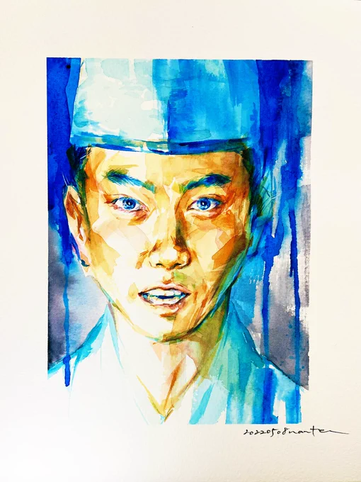 「私は検非違使尉 源九郎判官義経だ」

九郎を描きました

#鎌倉殿の13人
#鎌倉絵
#殿絵

こうなると思わず、夕食に里芋を煮て食べました… 