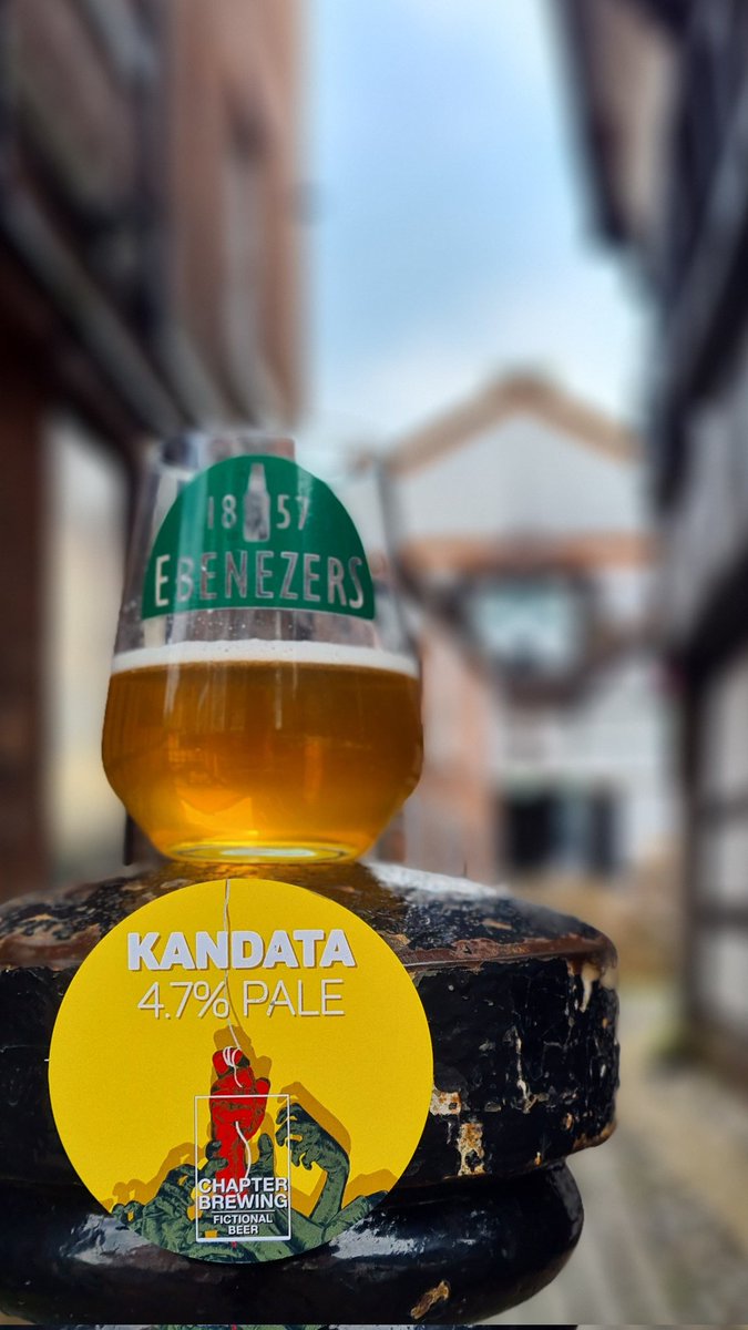 ebenezers1857's tweet photo. Kandata Pale from @ChapterBrewing

Punchy, fragrant with a moreish bitterness, deliciously drinkable. Now pouring.

#chapterbrewing #fictionalbeer #frodsham #kandata #Pale #modernbeer #craftbeer #ebenezerscraftbeerandgin #ebenezers #Nantwich https://t.co/6kG8E7UjP6