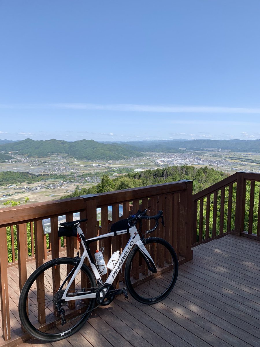 Carefreerider's tweet photo. GW最終日
霧のテラスからの香らん珈ろん
自転車楽しい🤗 https://t.co/hE7HjdOdbo