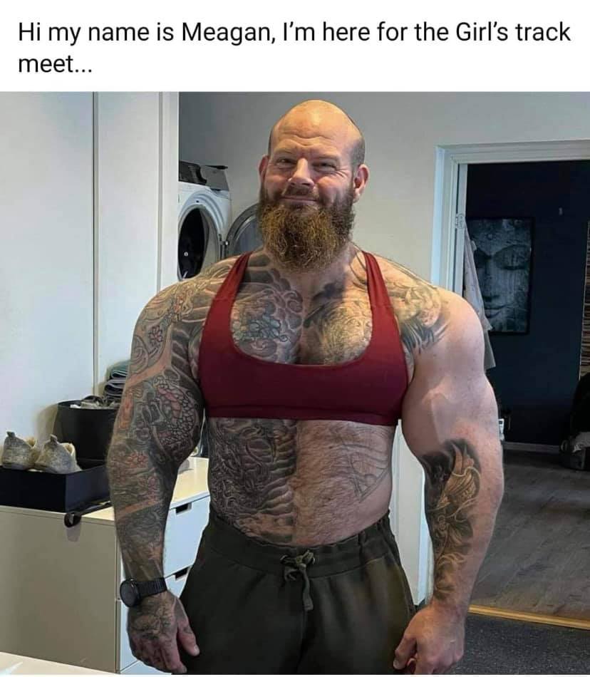 tpe1103's tweet photo. There are 2 genders which should be competing in athletics. Have trans compete against trans: period. https://t.co/KYMczvi2UZ