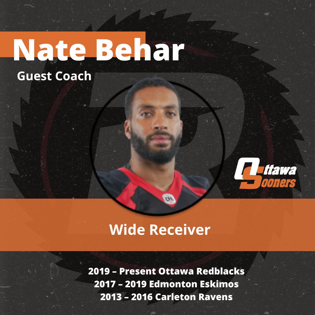 Ottawa_Sooners's tweet photo. CFL GUEST COACHES
Skills Training
MONDAY MAY 9th
Calling out all Wide Receivers, Defensive Backs, Running Backs & Quarterbacks
You don’t want to miss this.
Sponsored by Power Muscle & Fitness, Home of the Ottawa Sooners
#SoonerStrength #ottawasooners #cfl #redblacks https://t.co/YWiNqprON2