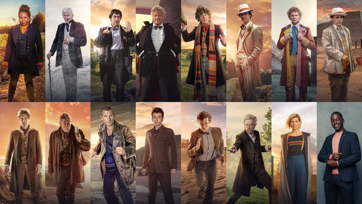 No, sir. All Sixteen! #DoctorWho