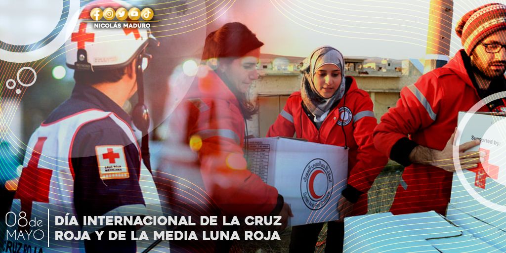 Agradecemos y enaltecemos la labor humanista de quienes forman parte de la Cruz Roja y la Media Luna Roja, los pueblos del mundo reconocen su abnegada labor. Ante las adversidades, ustedes siempre están en la primera línea, defendiendo los principios humanistas. ¡Felicitaciones!