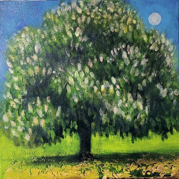 ArtGuideAlex's tweet photo. Horse Chestnut #CatherineHyde https://t.co/MaiQUvyWWW