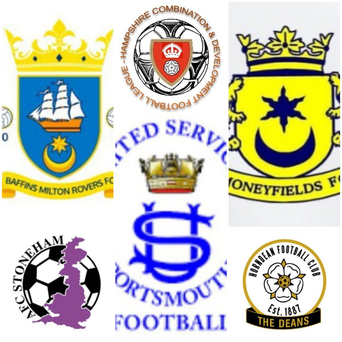 Pompey_Football's tweet photo. ⚽️ Matchday ⚽️
@wyverncombfl 
 Under 18s East

It's the #leaders @BMRFC U18 hosting @afc_stoneham U18.

.. whilst the #youth of @usportsmouthfc + @MONEYFIELDSFC respectively play the #White + #Red of @Horndean_FC 👍

#allthebest #latestTable⬇️ https://t.co/PRMFt2PeSs