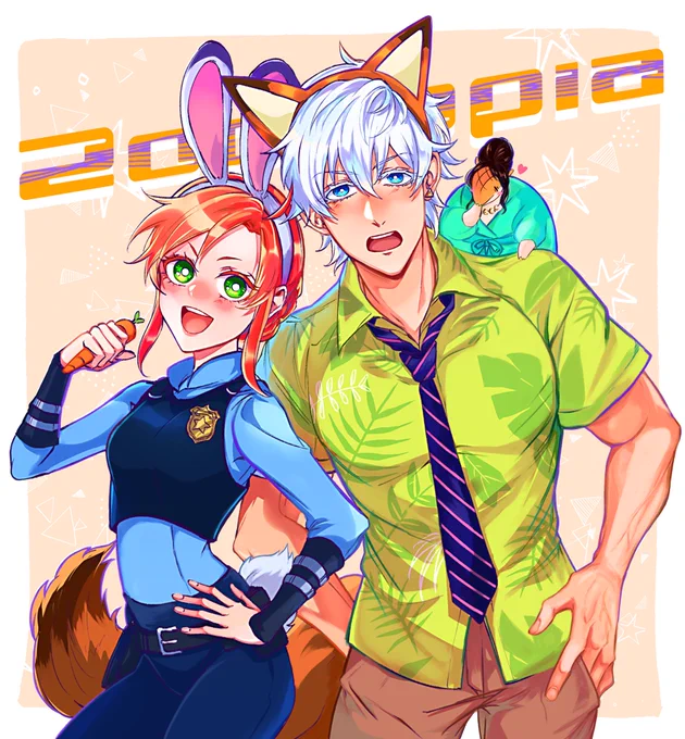 ヒナ🐰ロナ🦊ョン🐭にインパしてもらいたい 