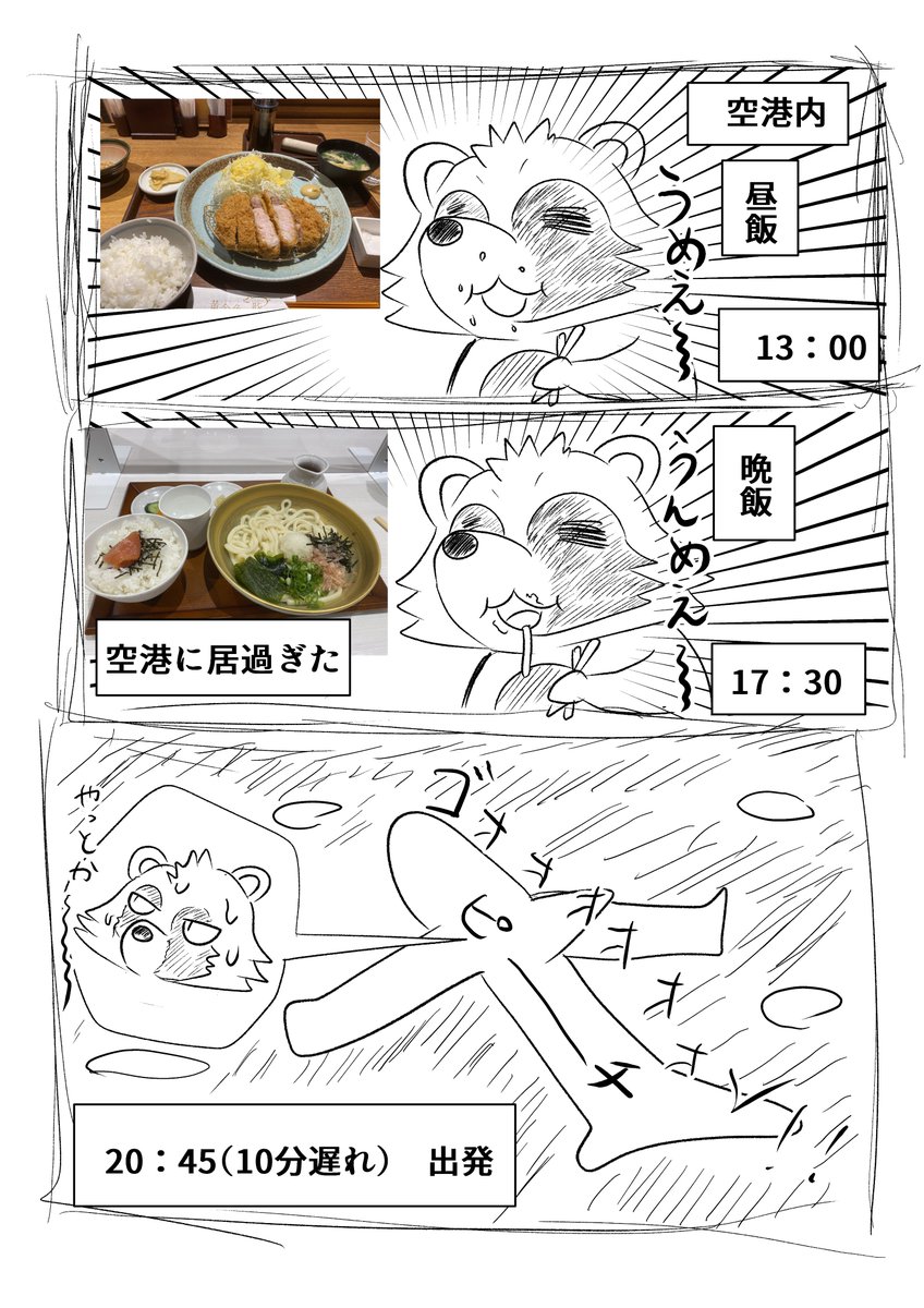 けもケット11レポ漫画 前日 
