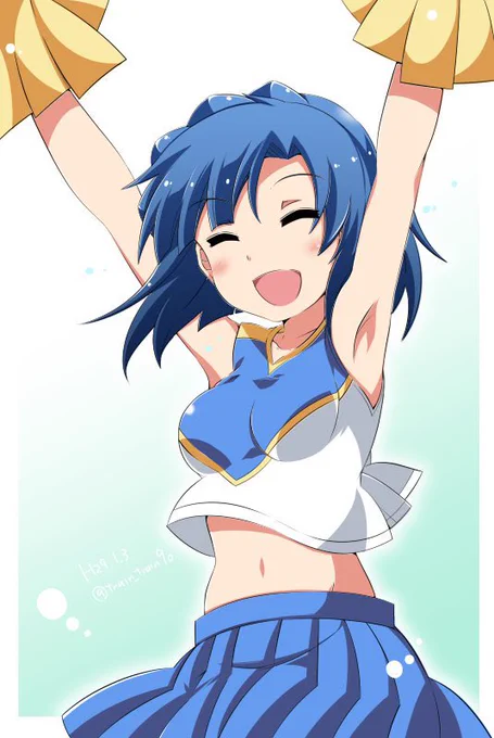 チア杏奈ちゃんイベ、百合子さんも応援しています! 