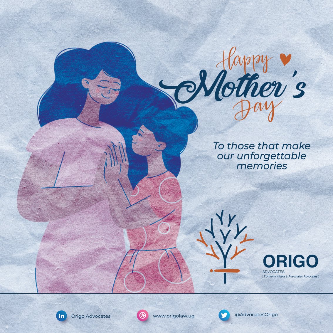 AdvocatesOrigo's tweet photo. "A mother's love for her child is like nothing else in the world. It knows no law, no pity, it dates all things and crushes down remorselessly all that stands in its path."
Happy Mother’s Day
#MothersDay #MothersDay2022 https://t.co/1OuVq5Zqye