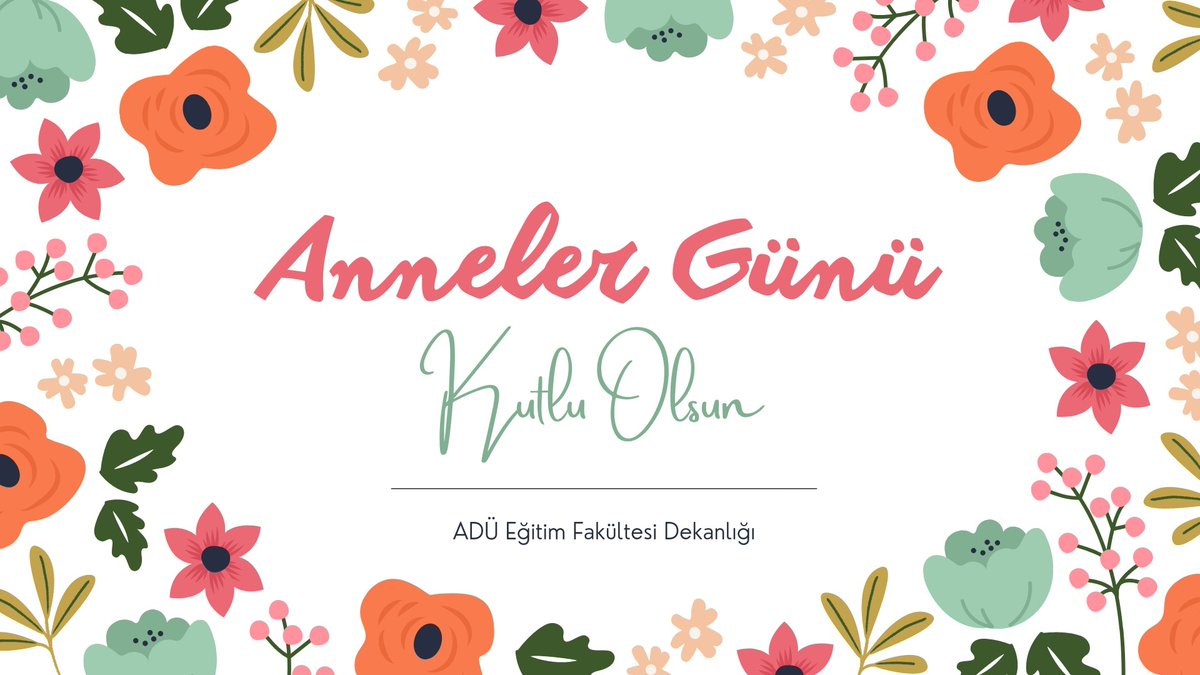 "Kadının en büyük vazifesi analıktır. İlk eğitim verilen yerin ana kucağı olduğu düşünülürse bu görevin önemi yeterince anlaşılır."

Mustafa Kemal ATATÜRK

Tüm annelerin anneler günü kutlu olsun 💐