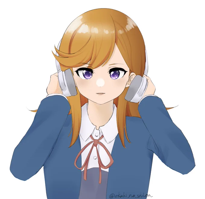 液タブデビュー初の絵です。 かのんちゃん描きました。 #Liella #澁谷かのん #lovelive