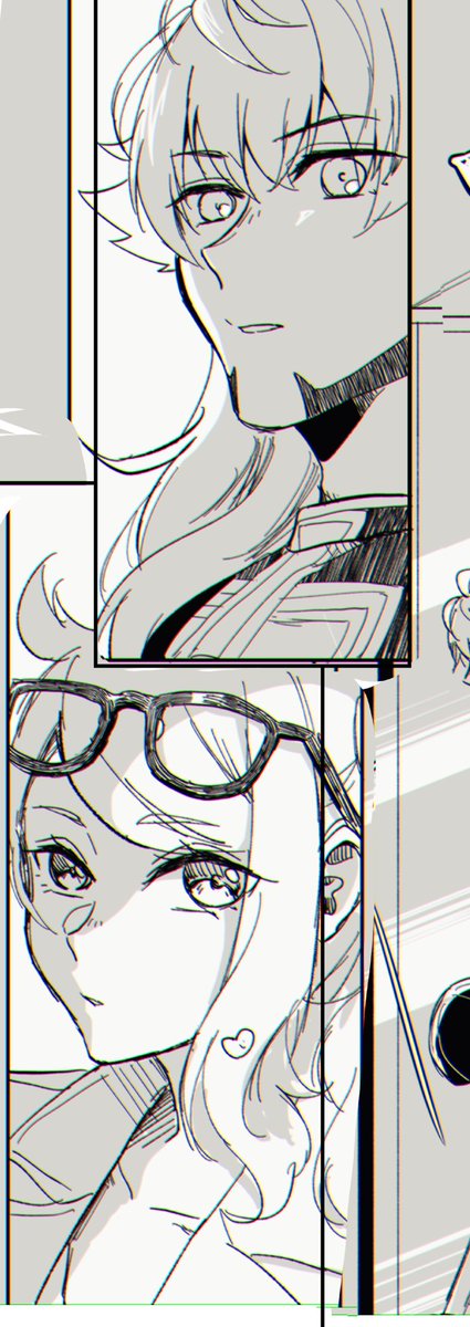 過去作描き直して入れてるんだけど、2年半で絵上手くなったなぁ(セルフ自己肯定感上げ) 