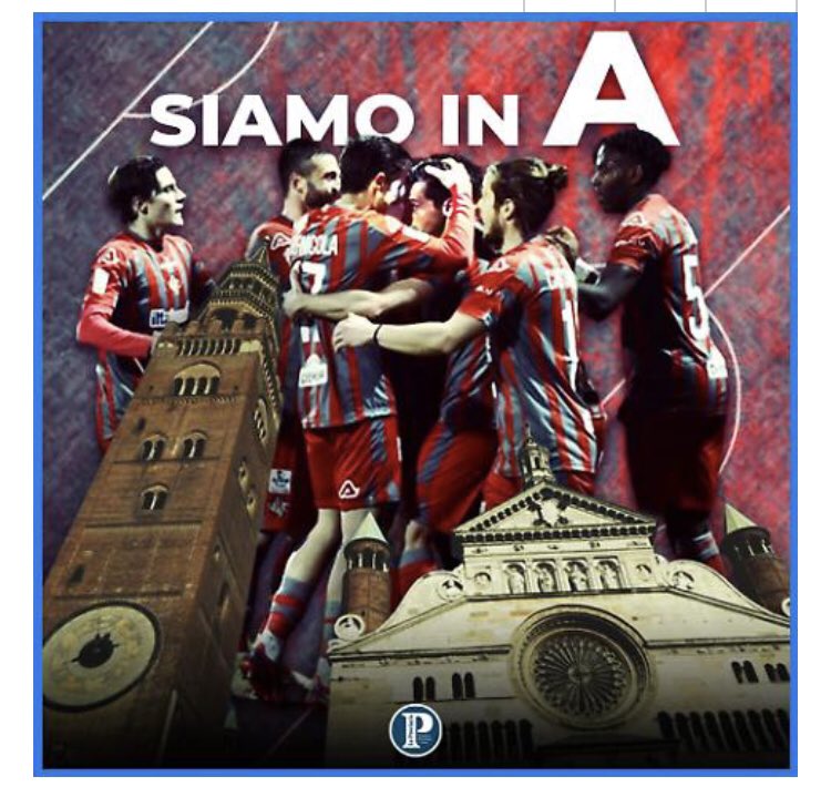 Serie A again after 26 years. Well deserved. Mr.(or doctor….he is a lawyer) Pecchia. Youngest team in B League. Bye, bye Monza, money in football is not all.