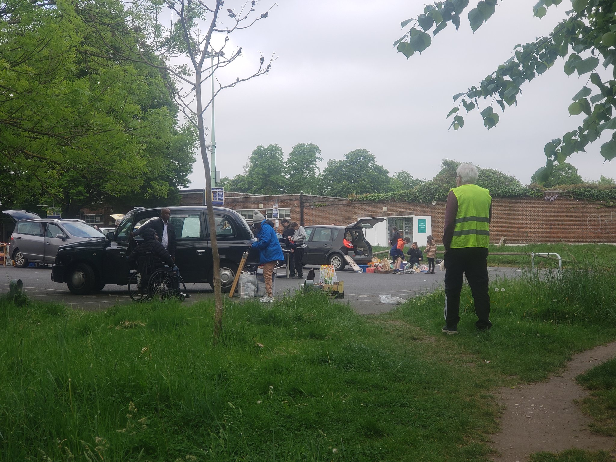 Peter bradley on twitter friends of brockwell park carboot sale up and running in the lido 