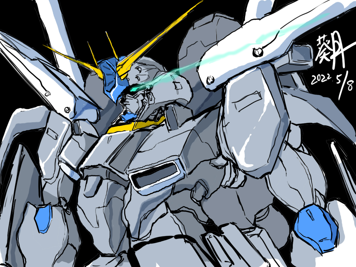 「FAZZ「くそ…じれってーな 
俺ちょっとアーマーパージしてガンダムMk-Ⅴ
近」|葵月のイラスト