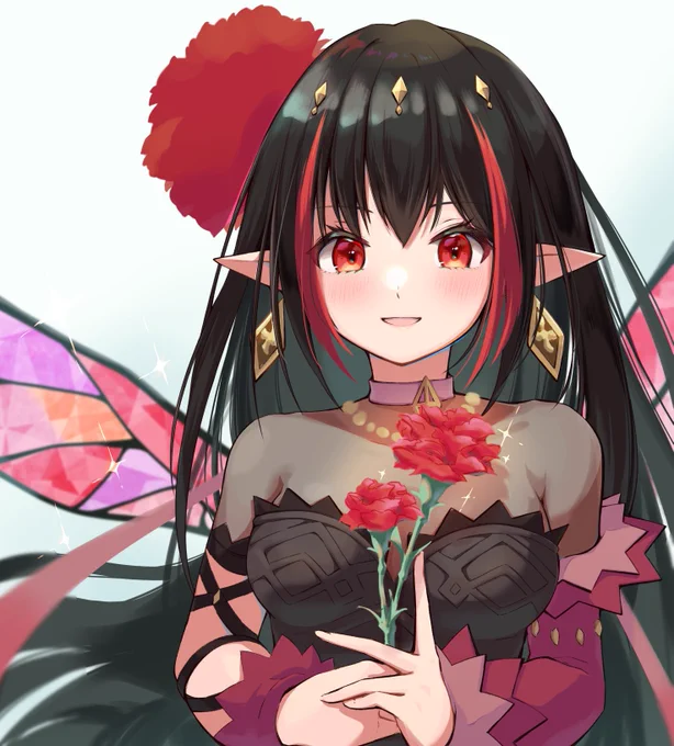 カーネーションのディアナさん
 「感謝」
#パズドライラスト
#パズドラ 
