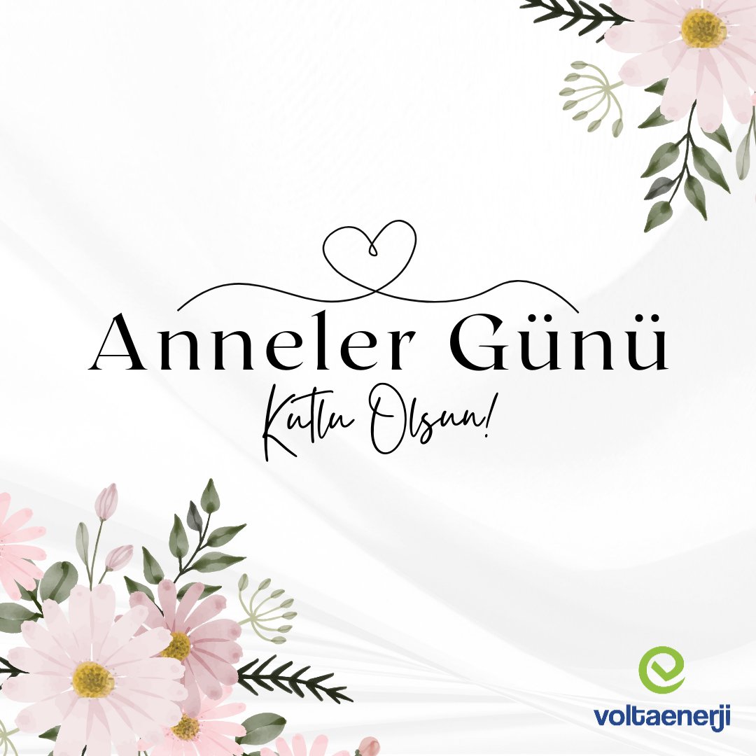 voltaenerji's tweet photo. Bizi karşılıksız sevgileriyle yetiştirip merhamet ve şefkatleriyle kalplerimizi ısıtan, fedakâr annelerimizin #AnnelerGünü kutlu olsun. https://t.co/VRLwi7qFfb