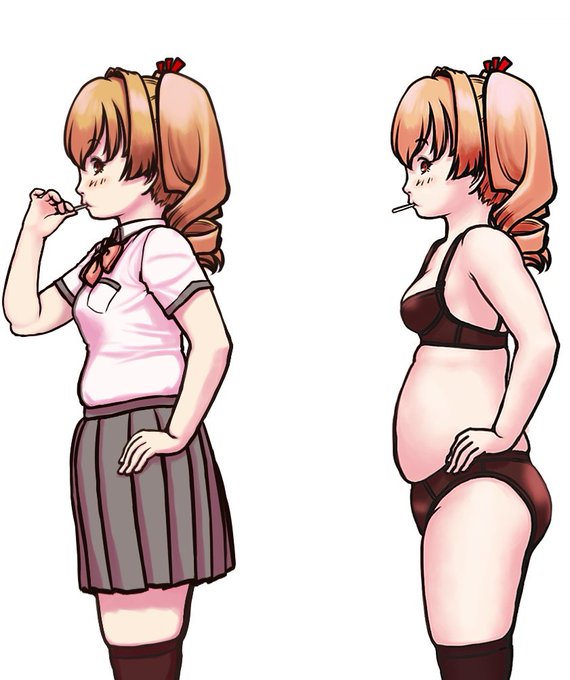 着・脱おなかの違い 