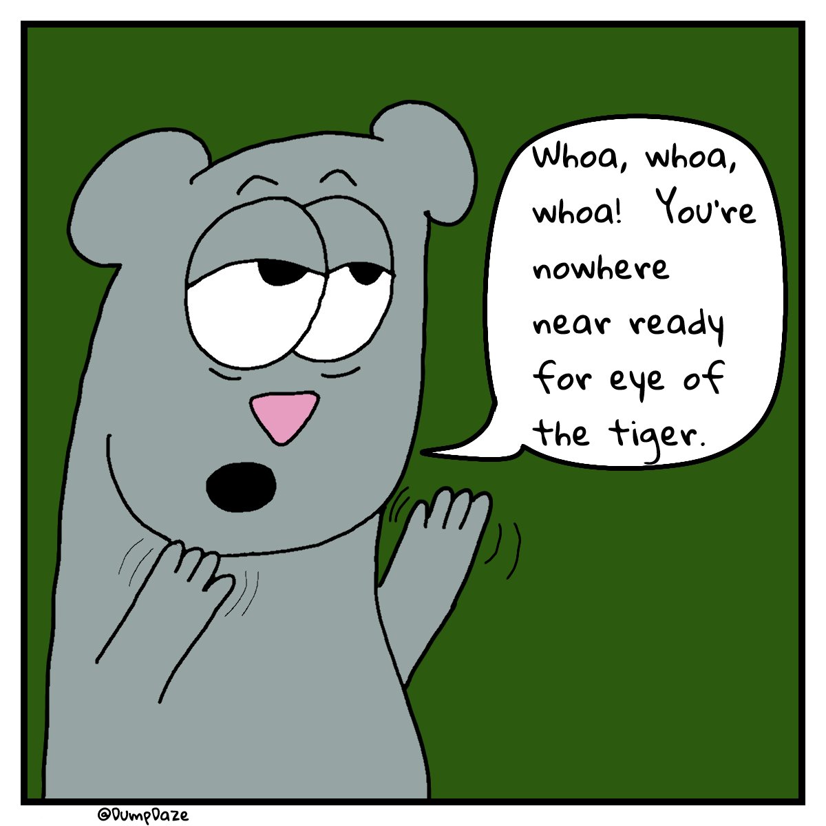 DumpDazeComics's tweet photo. What's lower than Eye of the Starfish, because that's where I am.
#webcomic #fitness #dumpdaze https://t.co/UMf8wDRgL3