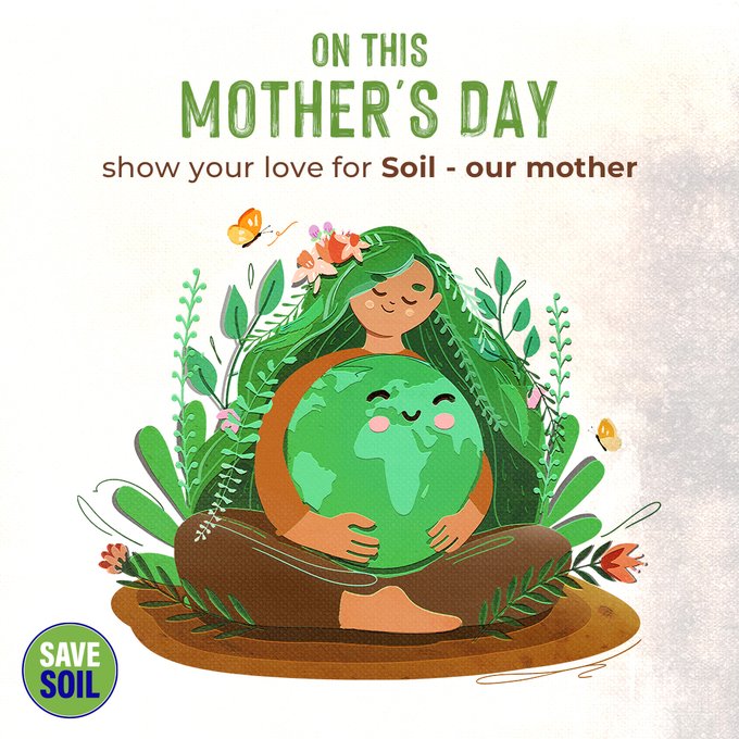 LingChaiJoo's tweet photo. We must care for our loving Mother with gratitude, love and reverence on Mothers Day and every day. Our Mother needs our powerful voices now to save her at #UNCCDCOP15Savesoil #MothersDay #SaveSoil #savesoilCOP152022 #ConsciousPlanet #QuoteTweetForSoil https://t.co/a4hs5FN66h