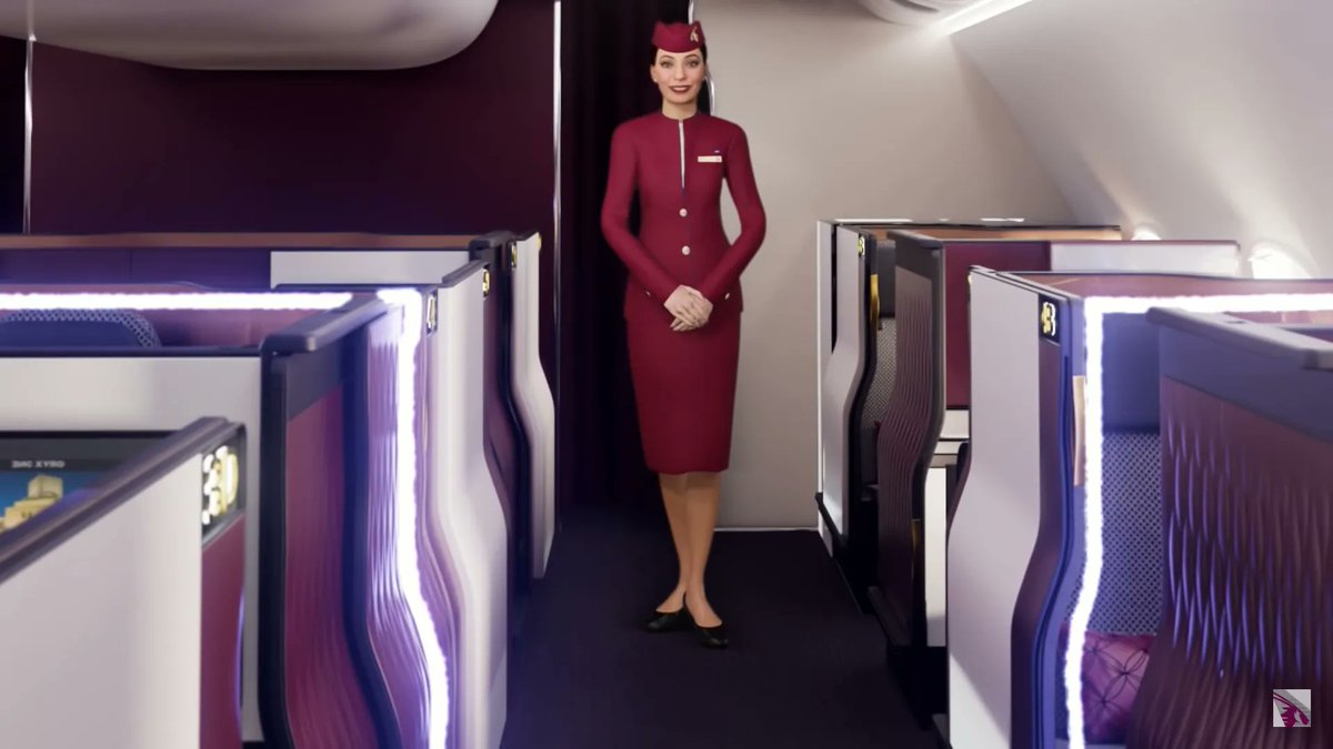 EconomyUp's tweet photo. #Metaverso per la mobilità aerea: Qatar Airways lancia il primo equipaggio meta-umano attraverso la #VirtualReality https://t.co/eeb79ApfGm #VR #SmartMobilityUp https://t.co/eMLsyirLr0