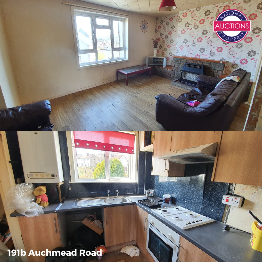 NP_Auctions's tweet photo. Fantastic opportunity to add value to this portfolio of flats in Greenock!

📍 191a, b and c Auchmead Road, #Greenock
🏡 x2 3 bedroom flats (vacant) and x1 3 bedroom maisonette (tenanted)
💷 Guide price: £29,995+ per #property

View more: https://t.co/AwoNb7trg1 https://t.co/nGHsSa410v