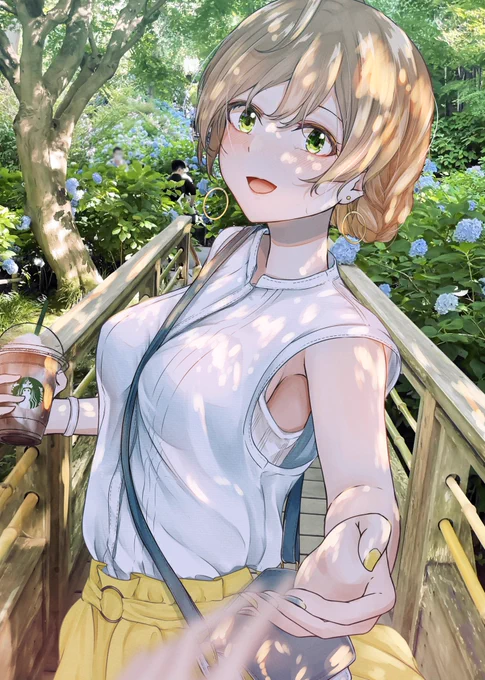 先に行っちゃいますよ?
#桜守歌織 