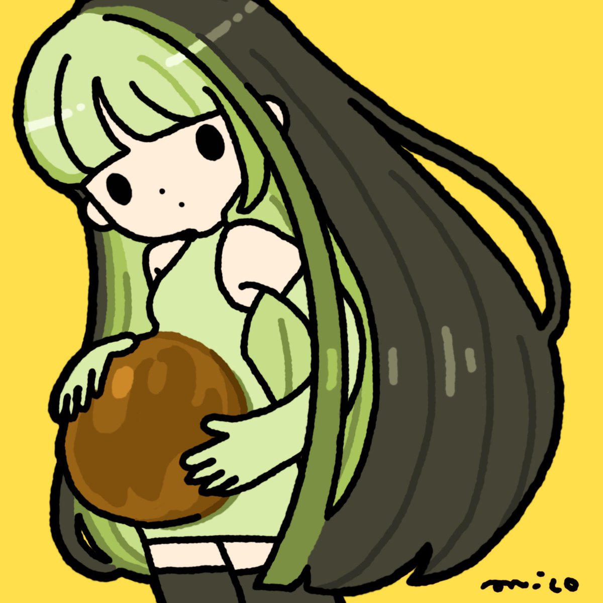 「Avocado 🥑 」|paricoのイラスト