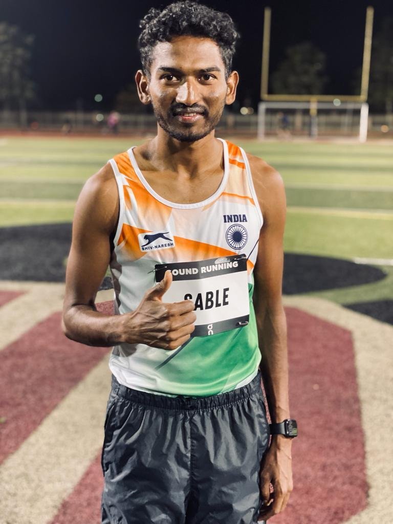Naib Subedar Avinash Sable of the Indian Army’s Mahar Regiment created a new National Record in 5000m at Invitation Cup USA, by clocking 13:25:65. He broke the 30 years old National record of Bahadur Prasad, created in the UK in 1992: Indian Army