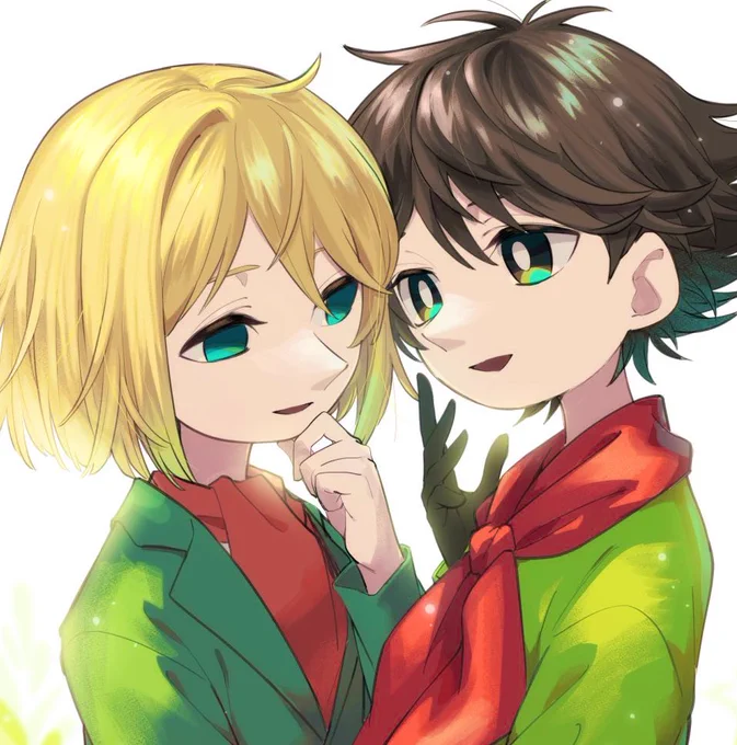 初描きと現在 
