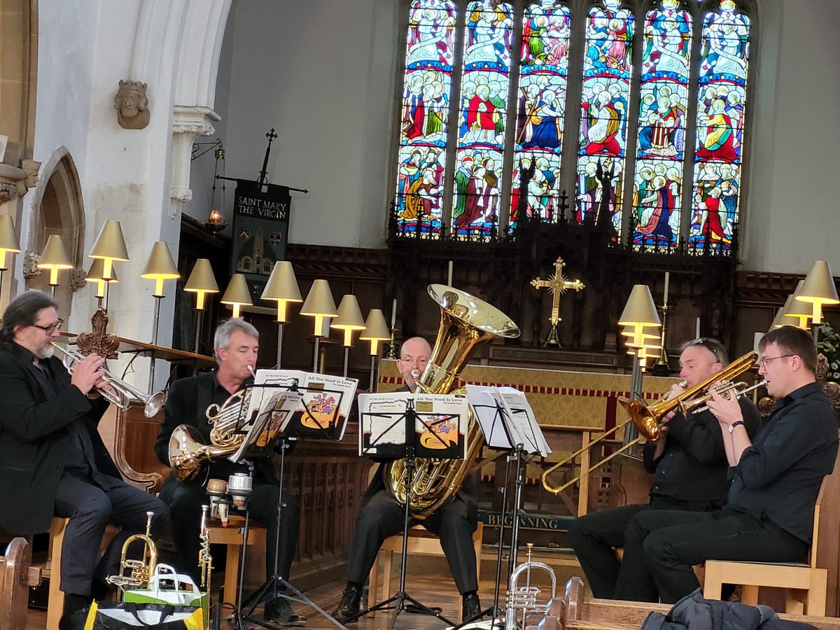 Super concert at Wotton last night.
Great to have such a lovely and appreciative audience. 
Many thanks to Under The Edge Arts for inviting us to perform. 🙂🎺📯🎵
If you want to see where we are next  please check out our Web site for details.
bristolbrassconsort.com