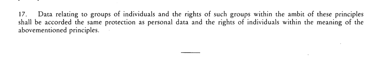 DPL_rewind's tweet photo. the Recommendations accompanying the 8 May 1979 Resolution of the @EUparliament ended with a call for #groupprivacy https://t.co/a1BiHksOMV