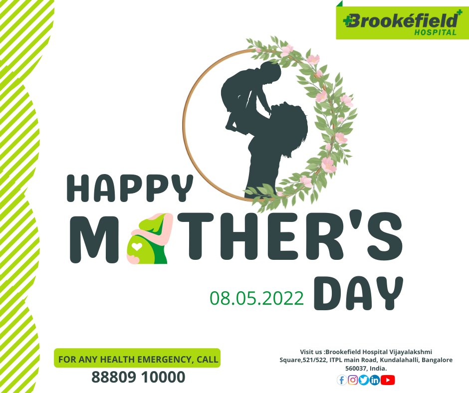 brookefield_h's tweet photo. Happy Mother's Day 2022 

#mothersday #MothersDay2022 #hospitalnearme
#whitefieldhospital #brookefieldhospital
#hospitalnearme #annualhealthcheckup
#coronavirus https://t.co/Yb0sSG0ESu