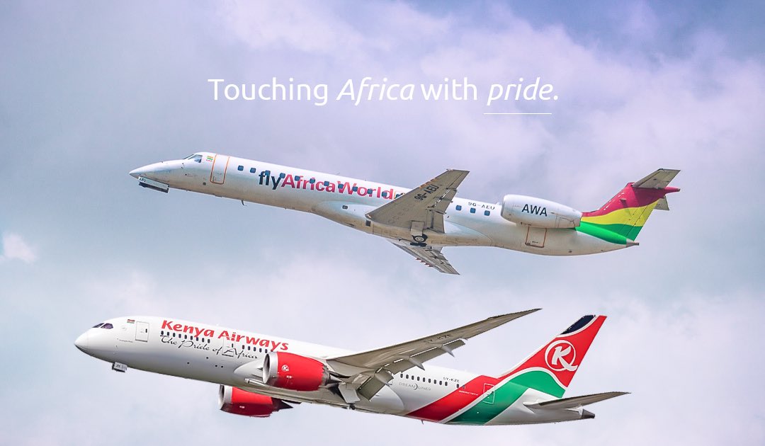 jostraveltours's tweet photo. Africa World Airlines Expands West Africa’s Connectivity with Kenya Airways Partnership
The interline SPA agreement will provide passengers with flight connections from the Kenya Airways network to various points in the domestic Ghanaian market and the West African region. https://t.co/Xq6hiAp7VK