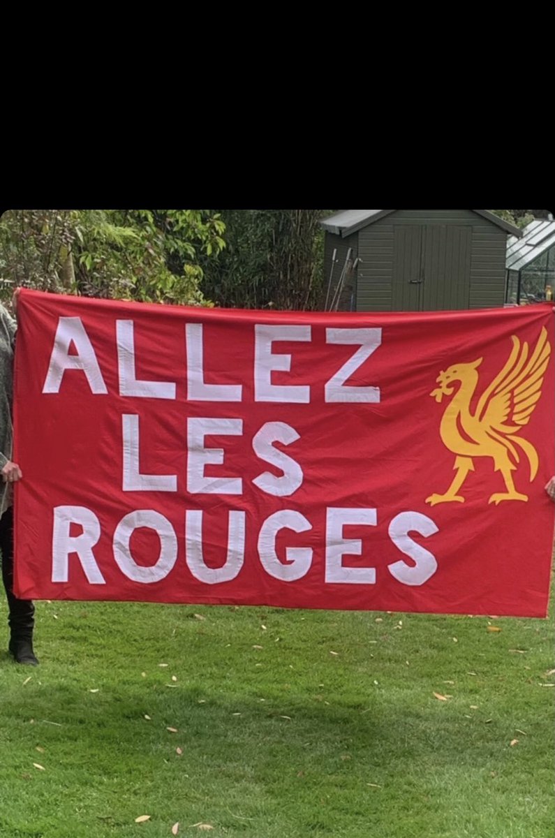 Allez Les Rouges 🔴
7ft x 4ft banner ready for Paris, message me if you want a hand made banner, only be able to make a handful 😎👊 RT’s appreciated #LFC
