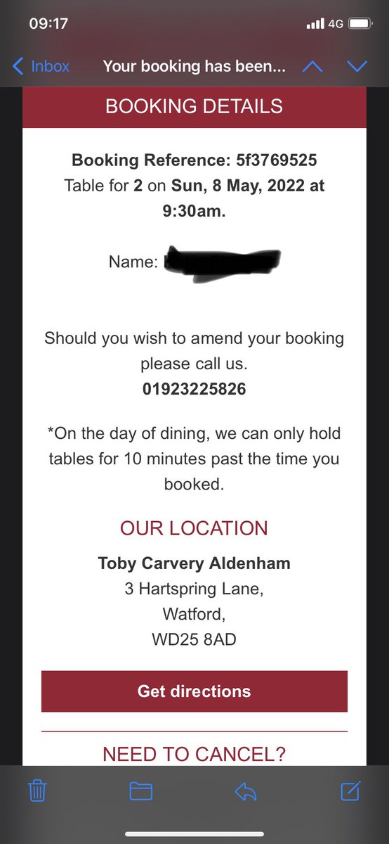 Katiefletch82's tweet photo. @tobycarvery turned up for a breakfast booked online to find the restaurant shut. Happy Sunday!! 😒 https://t.co/6EuHFNQToB