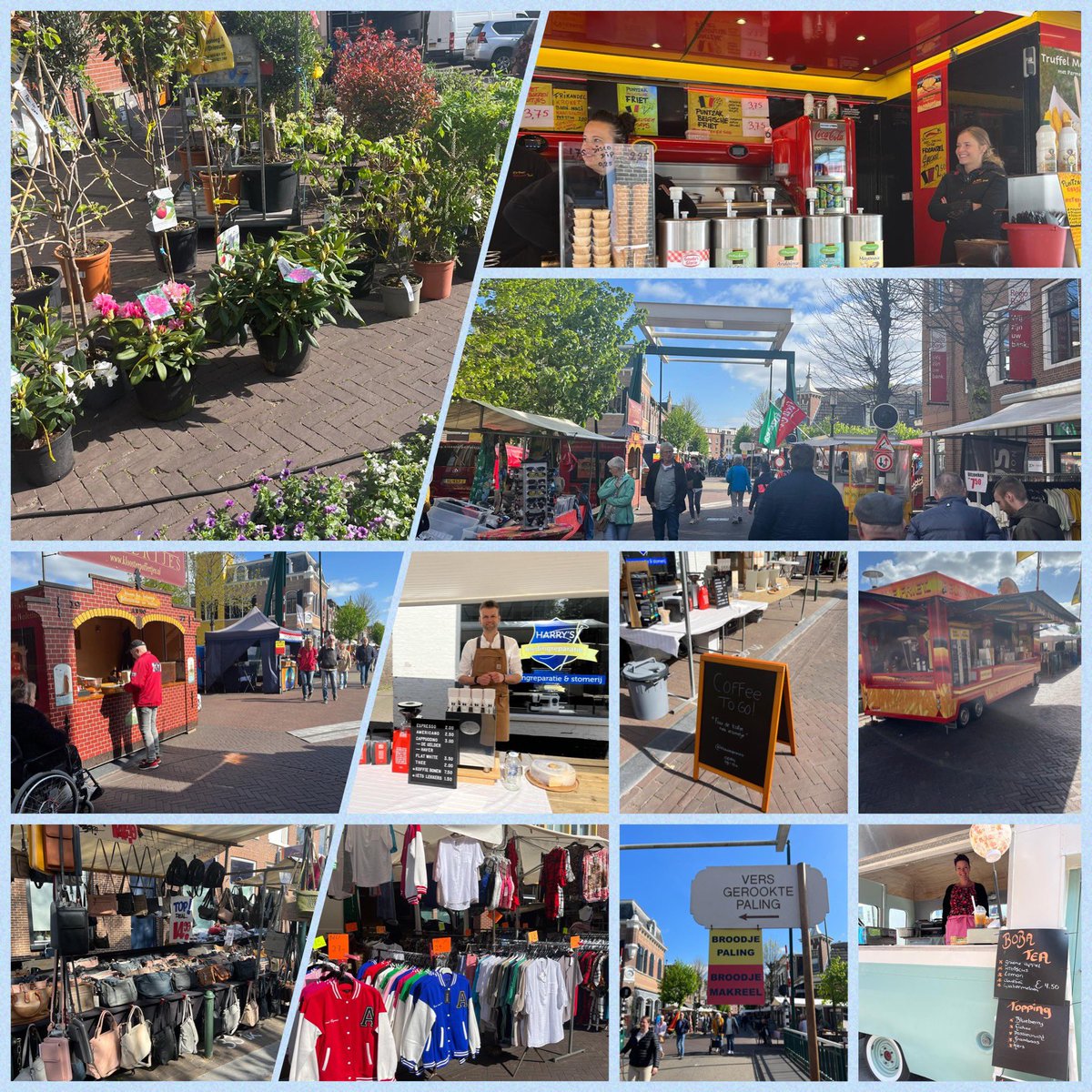 De eerste vroege vogels waren er al om 9 uur vanochtend! Het wordt een mooie dag voor de Gordykster Merke en de Kermis. Inclusief koopzondag voor vele winkels. Zien we jou straks ook? 

#grootgelijknaargorredijk #kermis #koopzondag #gordykstermerke #markt #gezelligheid #koopjes