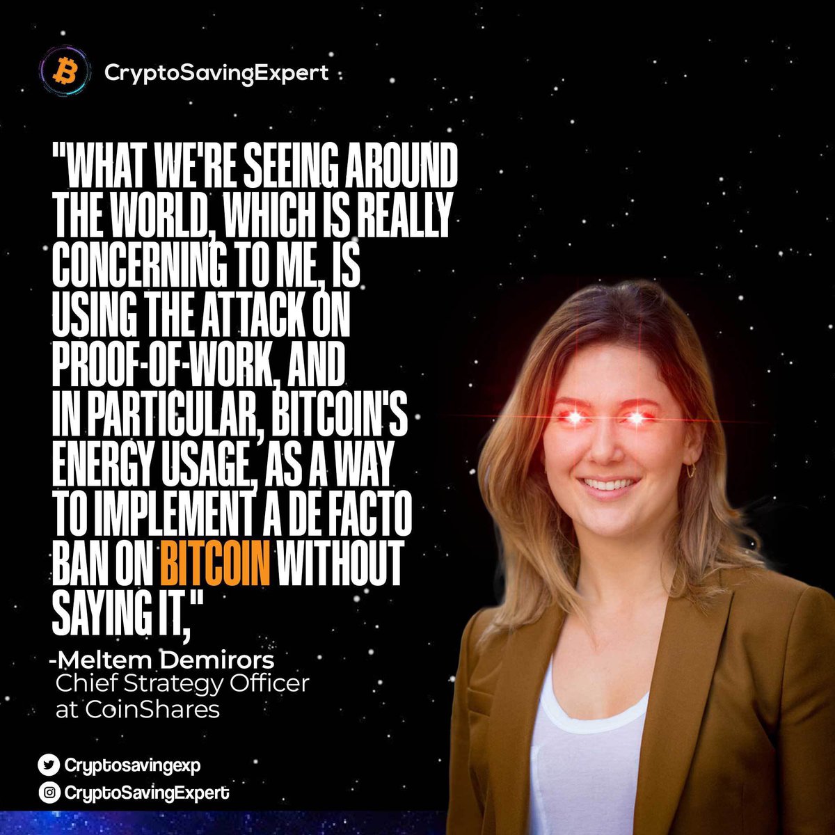 CryptoSavingExp's tweet photo. #BITCOIN BAN? https://t.co/vmYn23AJOc