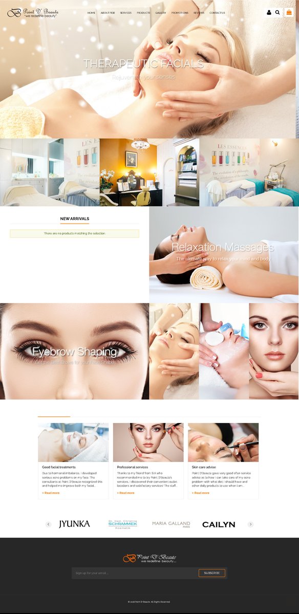 developer_nasim's tweet image. Check out new work on my @Behance profile: &quot;Facial Website Design&quot; be.net/gallery/143261…