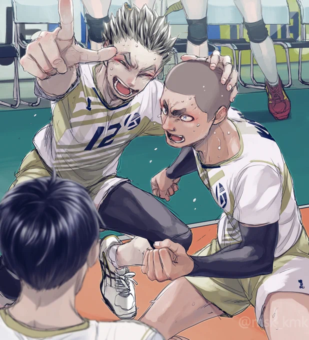 BチームOH2人 