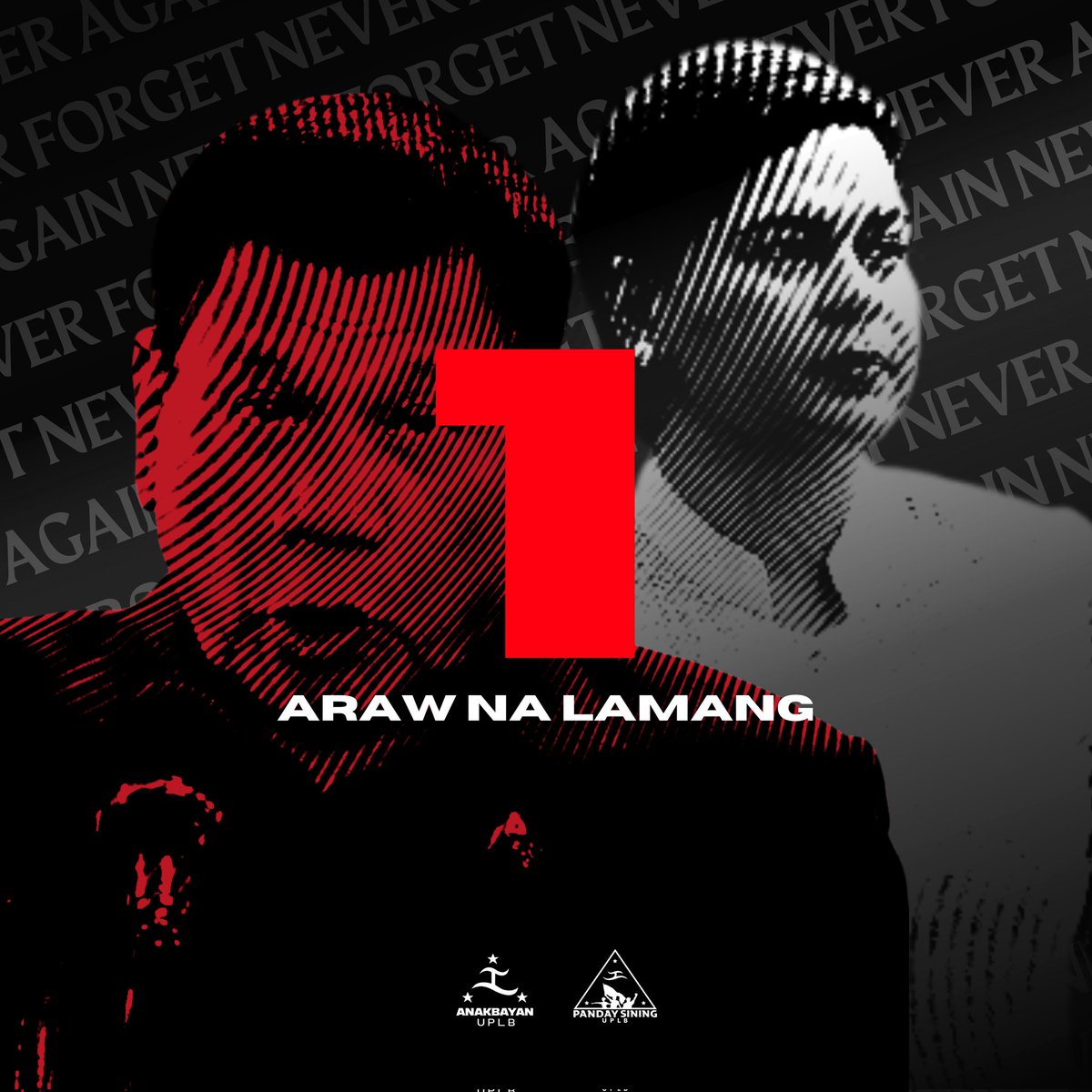 AnakbayanUPLB_'s tweet photo. Isang araw na lang!

Bastos. Manyak. Inutil. Sinungaling. Berdugo. Duwag. Tuta. Pasista. 

Tatak Duterte. Tatak ng gobyernong hindi tapat, pinapahirapan lahat. 👊

#NoToMarcosDuterte2022
#NoToMAD
#NeverAgain
#NeverForget https://t.co/McfnzIbl0w