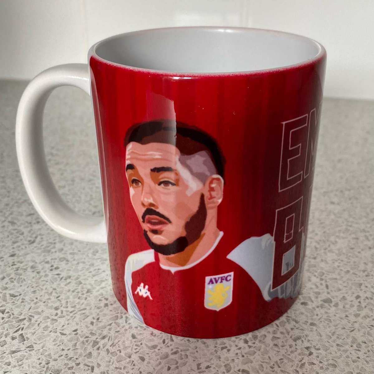 Oi_Mug's tweet photo. Morning #AVFC #utv ☕️

You can grab your @EM10Buendia mug directly through us. 
We design and production our own collections so quality is always guaranteed. https://t.co/dN9FK9Nxev