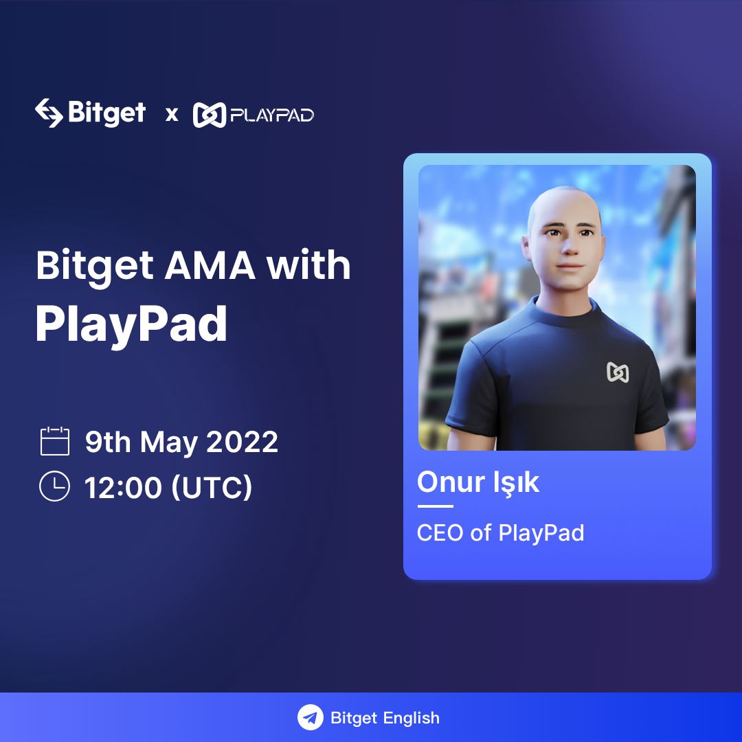 bitget's tweet photo. Live AMA with #Bitget &amp; @AppPlayPad on May 9th 12 AM (UTC) 🔥

💎 5 Questions will be selected from Twitter Replies for Part 2 of Live AMA!
🔥 Part 3 of AMA will host LIVE questions from TG
⭐ Up to 111,000 $PPAD in Airdrops!

📝 Make Sure To Join -> https://t.co/mqfUUuigNG https://t.co/siddTcVrTs