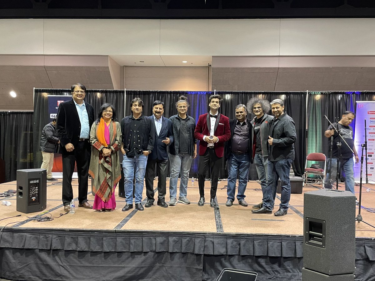 swayammusic's tweet photo. It was an amazing show today 
For TIE California…
Eager to meet my folks in india …
Travelling to Chennai Tom
#TIE https://t.co/vBexhtC4B0