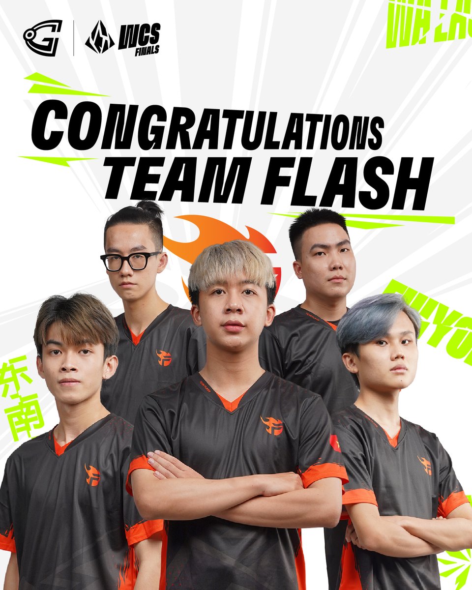 GosuGamers's tweet photo. Living up to their name - @teamflash_gg zapped their way as the #WCSFinals champion!
#GosuGamers #PassionON #ChooseGreatness @WildRiftEsports https://t.co/m1YDqgApxZ