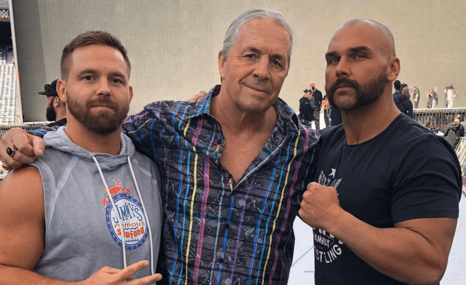 Zona Wrestling on Twitter "WWE Bret Hart "Mi piacerebbe far parte